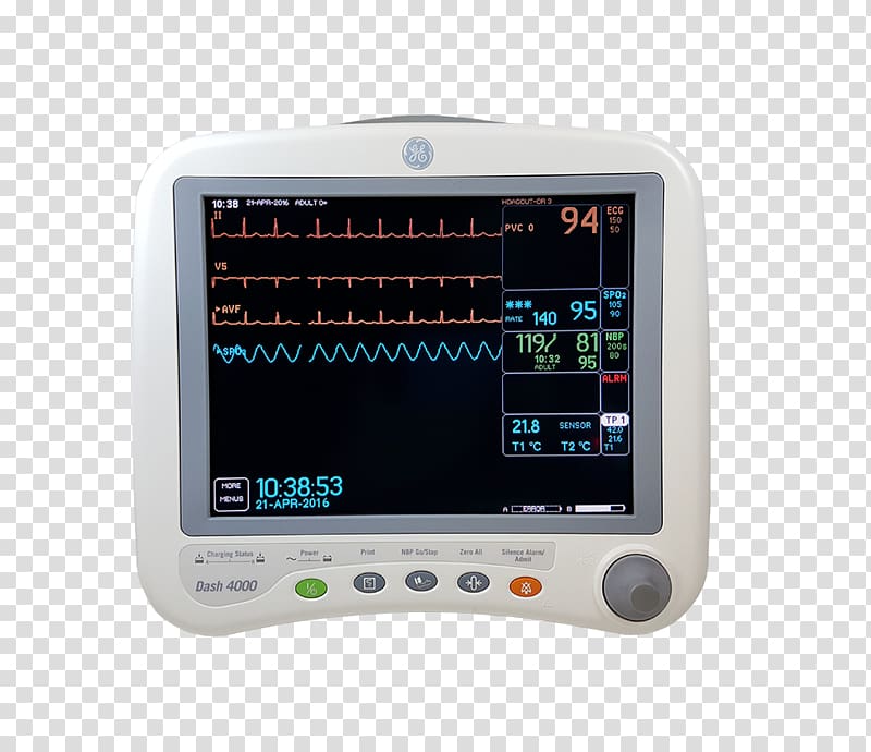 Electronics Display device Monitoring GE Healthcare Computer Monitors, Monitor transparent background PNG clipart
