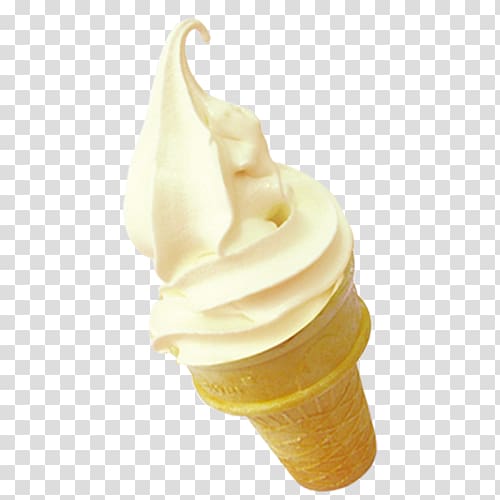 Ice cream cone Frozen yogurt Breakfast Dame blanche, ice cream transparent background PNG clipart