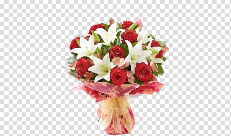 Flower delivery Floristry Flower bouquet Flower School, flower, bouquet of white and red flowers illustration transparent background PNG clipart