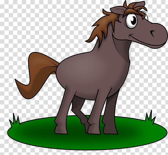Clydesdale horse Pony Cartoon , Cartoon Horse transparent background PNG clipart