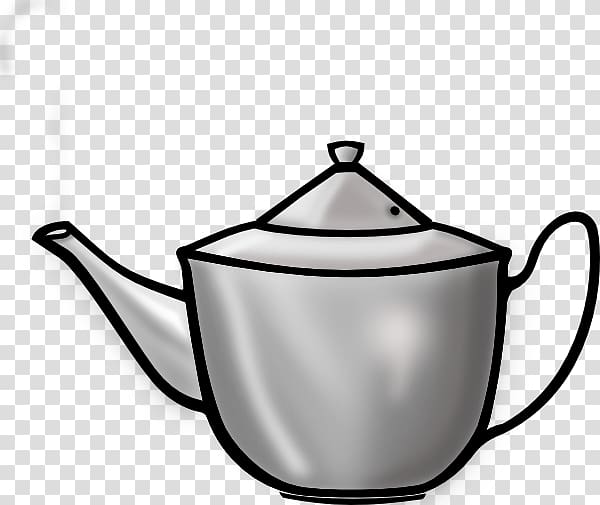 Teapot Coffee , Metal Tea Pot transparent background PNG clipart