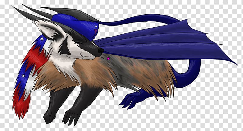 Beak Feather Illustration Tail, honey badger transparent background PNG clipart