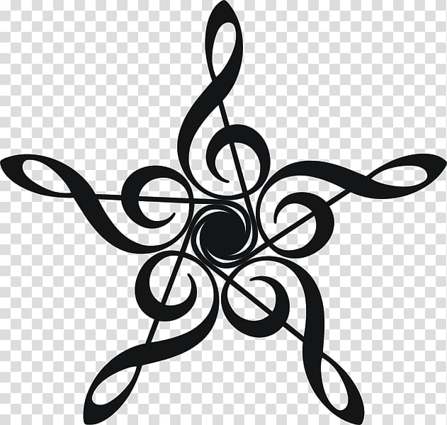 Treble Clef Musical note Sol anahtarı, musical note transparent background PNG clipart