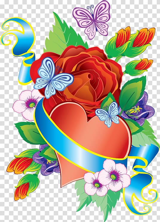 Happiness Animation WhatsApp, Rose Heart transparent background PNG clipart