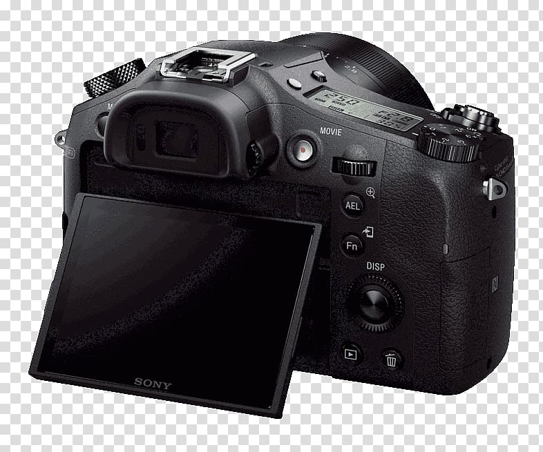 Point-and-shoot camera 索尼 Sony Cyber-shot DSC-RX10 II, Camera transparent background PNG clipart