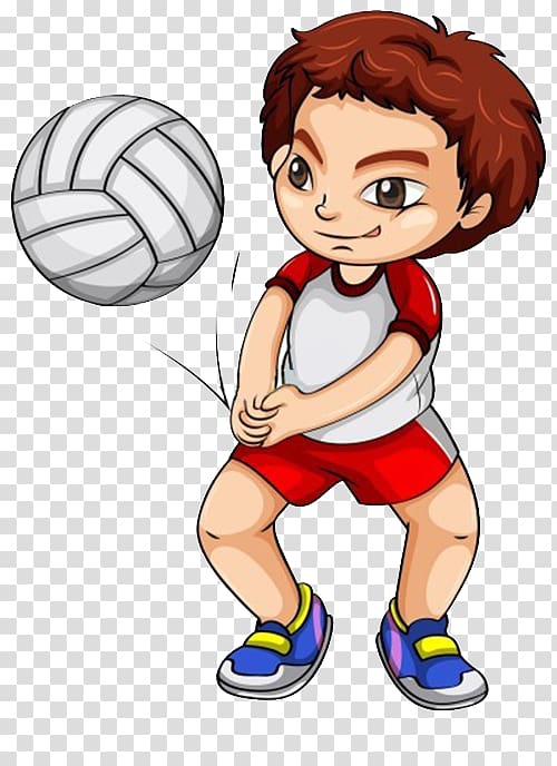 Volleyball Player Euclidean Illustration, Bunting volleyball transparent background PNG clipart