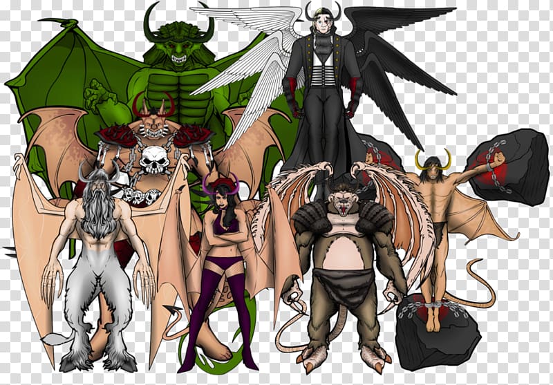 The Seven Great Demon Lords Asmodeus Art, demon transparent background PNG clipart