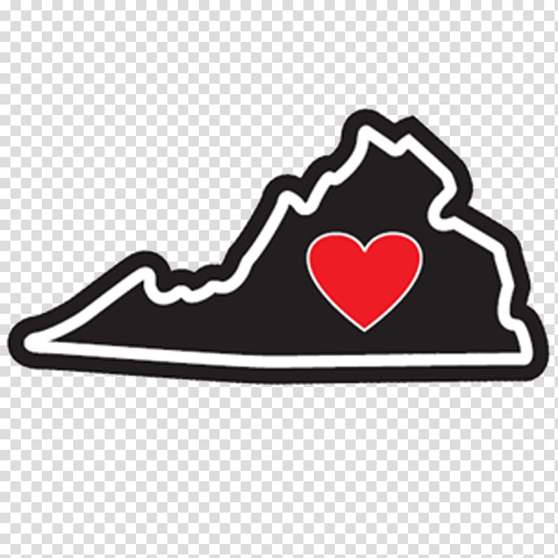 Heart Sticker Virginia is for Lovers The Jerky Shoppe Dayton Market, bar b q transparent background PNG clipart