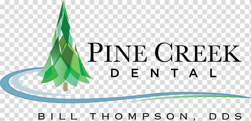 Pine Creek Dental: Bill Thompson, DDS Cosmetic dentistry Logo, Pine Gulch Creek transparent background PNG clipart