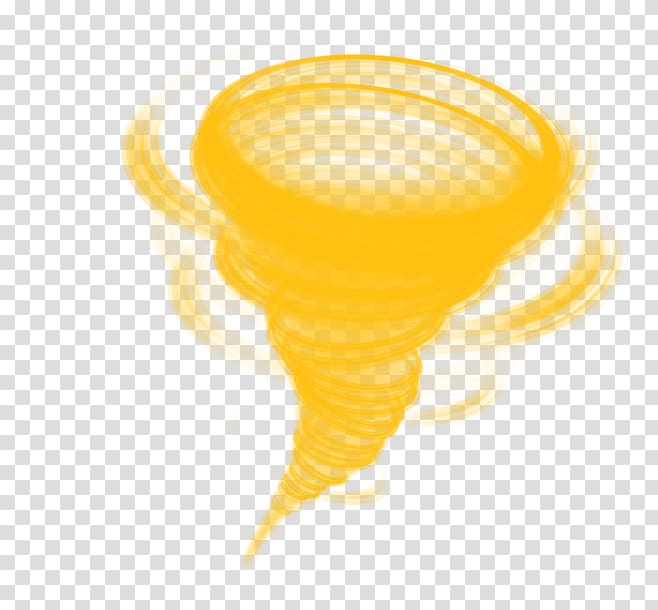 yellow tornado, Tornado Whirlwind , yellow tornado whirlwind effect element transparent background PNG clipart