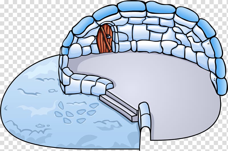 Club Penguin Igloo House Game , Igloo transparent background PNG clipart
