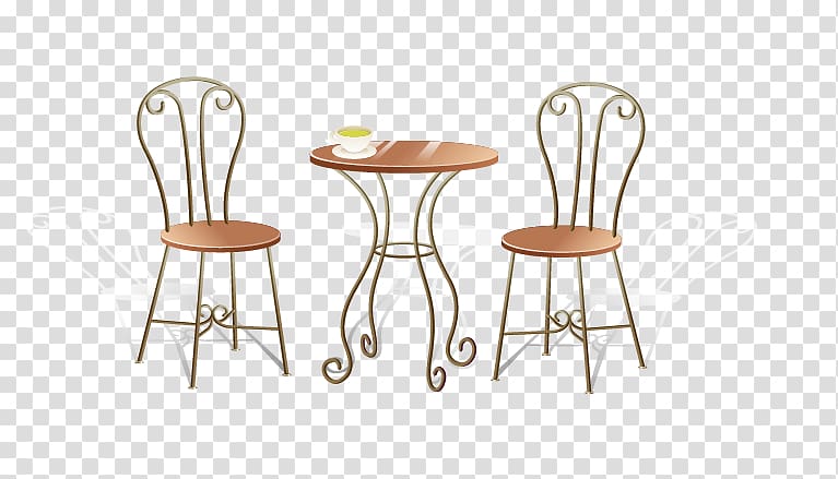 Table Furniture Chair Living room, Fashion Seat transparent background PNG clipart