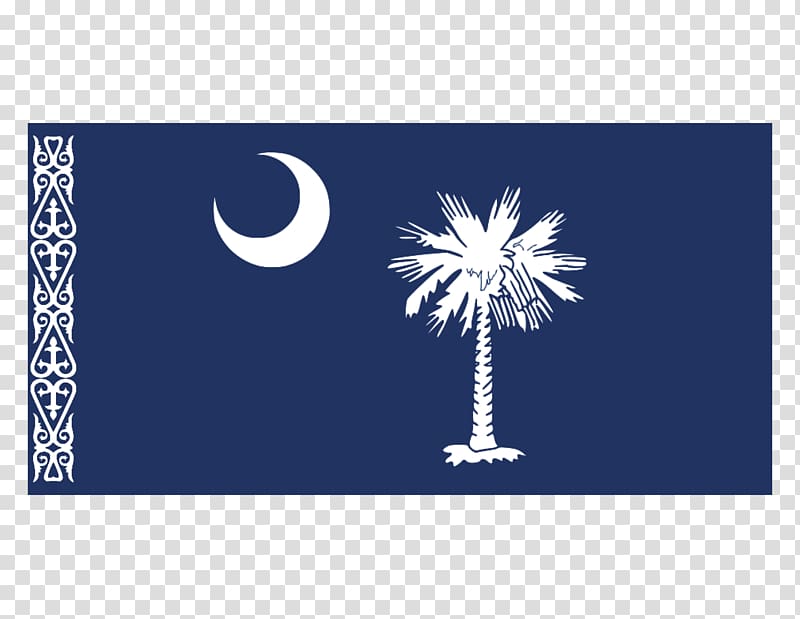 Flag of South Carolina State flag Black American Revolutionary War, Flag transparent background PNG clipart