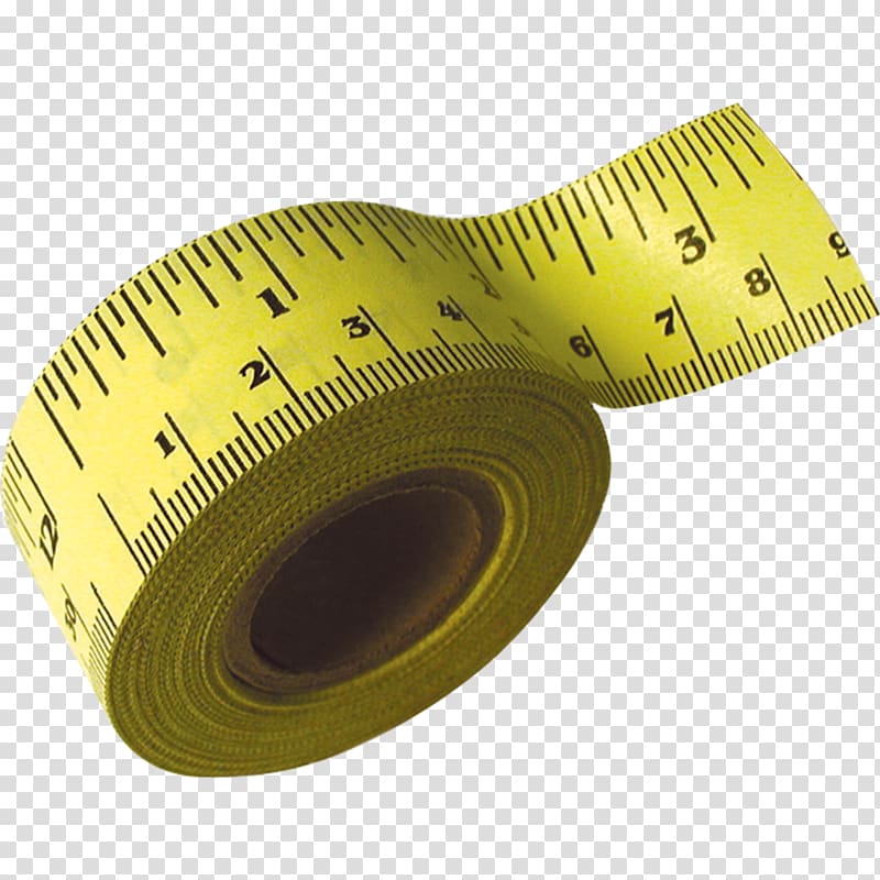 Measure tape transparent background PNG clipart