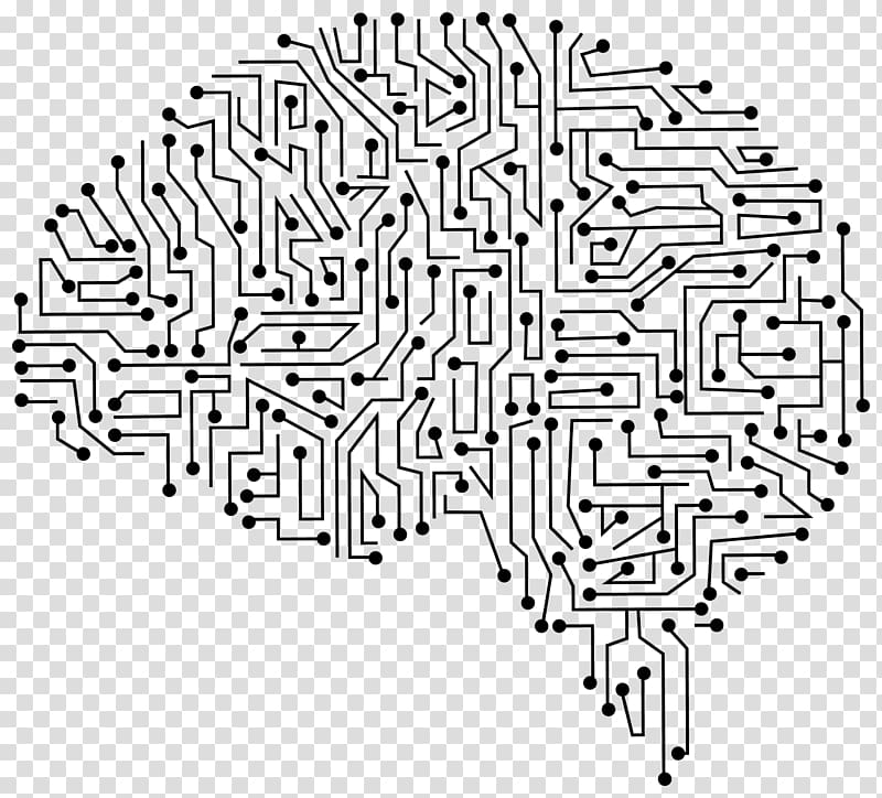 Applications of artificial intelligence Technology Automation, Brain circuit transparent background PNG clipart