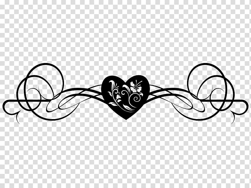 Ornament Tattoo, heart transparent background PNG clipart