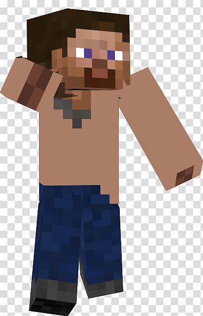 Minecraft Mojang Theme Herobrine, SWIM GIRL transparent background