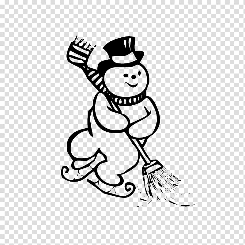 Coloring book Snowman Drawing Child Kleurplaat, snowman fun transparent background PNG clipart