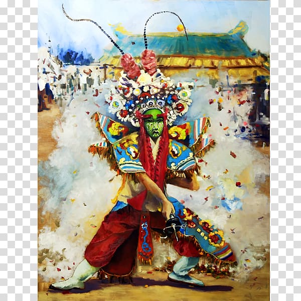 Painting Tradition, temple fair transparent background PNG clipart