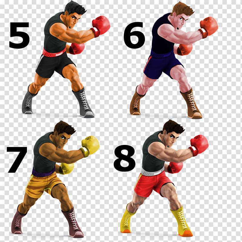 Wii King Hippo Little Mac Punch-Out!! Glass Joe, others transparent background PNG clipart