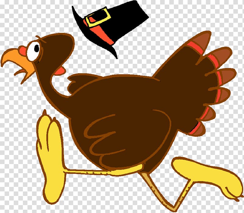 Turkey trot Running Pilgrim , turkey transparent background PNG clipart