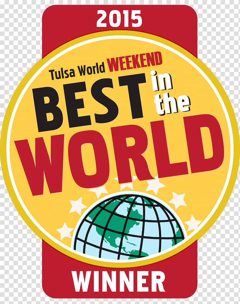 Tulsa World Best in the World (2017) Tulsa's Web Design Studio Voting Newspaper, winner logo transparent background PNG clipart