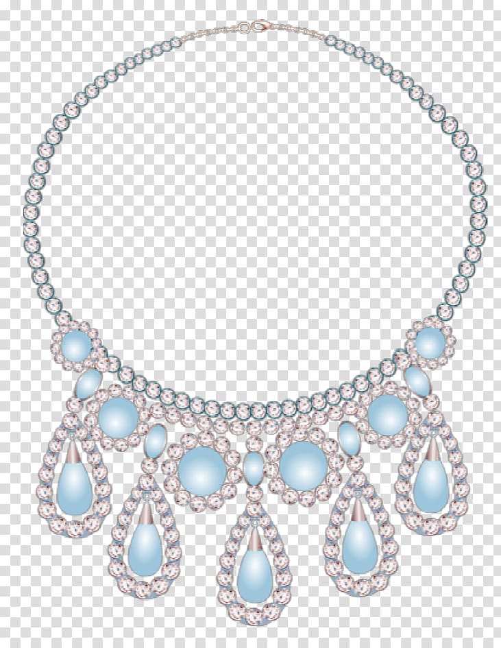 Necklace Diamond Designer Creativity, Creative beautiful diamond necklace transparent background PNG clipart
