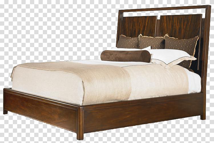Bed frame Platform bed Mattress Headboard, 3d furniture bed design transparent background PNG clipart