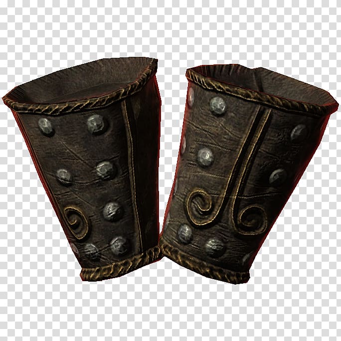 Bracer The Elder Scrolls V: Skyrim – Dragonborn Vambrace Gauntlet Armour, hiding transparent background PNG clipart