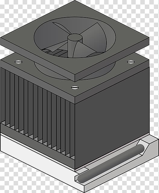 Heat sink Central processing unit Computer System Cooling Parts CPU socket Computer fan, CPU Socket transparent background PNG clipart