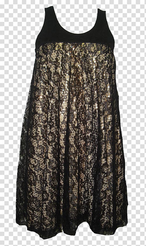 Little black dress Lace Sleeve Shoulder strap, dress transparent background PNG clipart