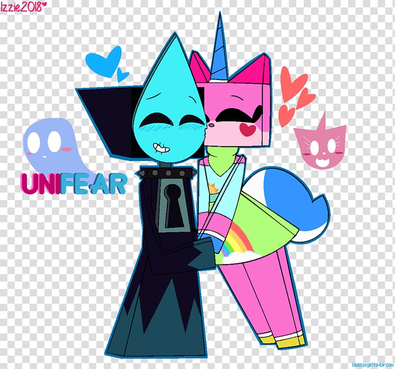couple Master Malice Sadness F.E.A.R. 3 , unikitty transparent background PNG clipart