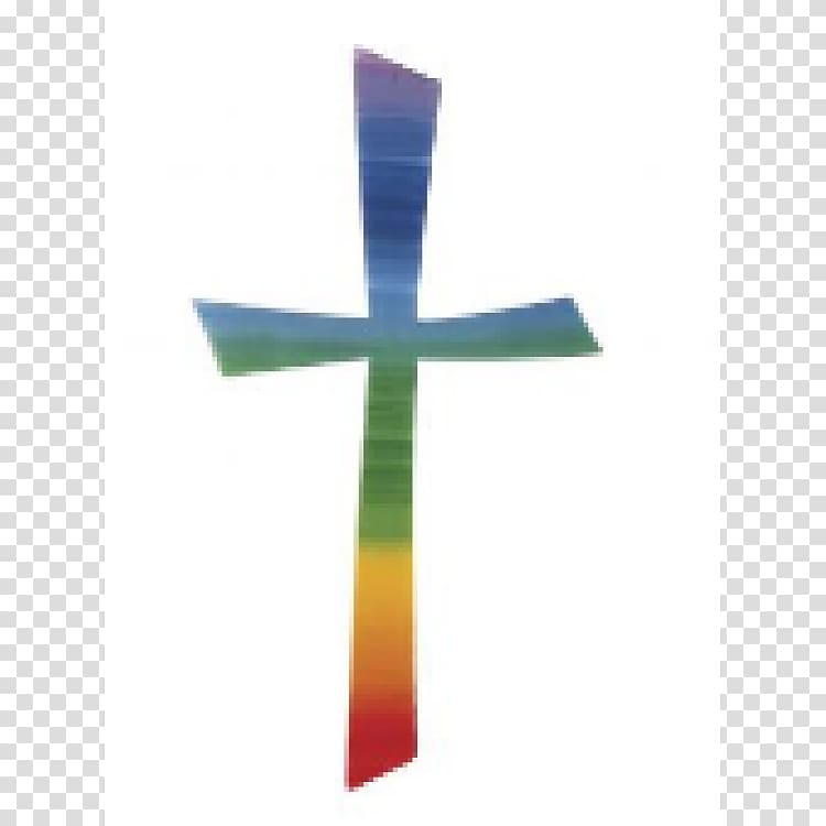 Cross Symbol, arco-iris transparent background PNG clipart