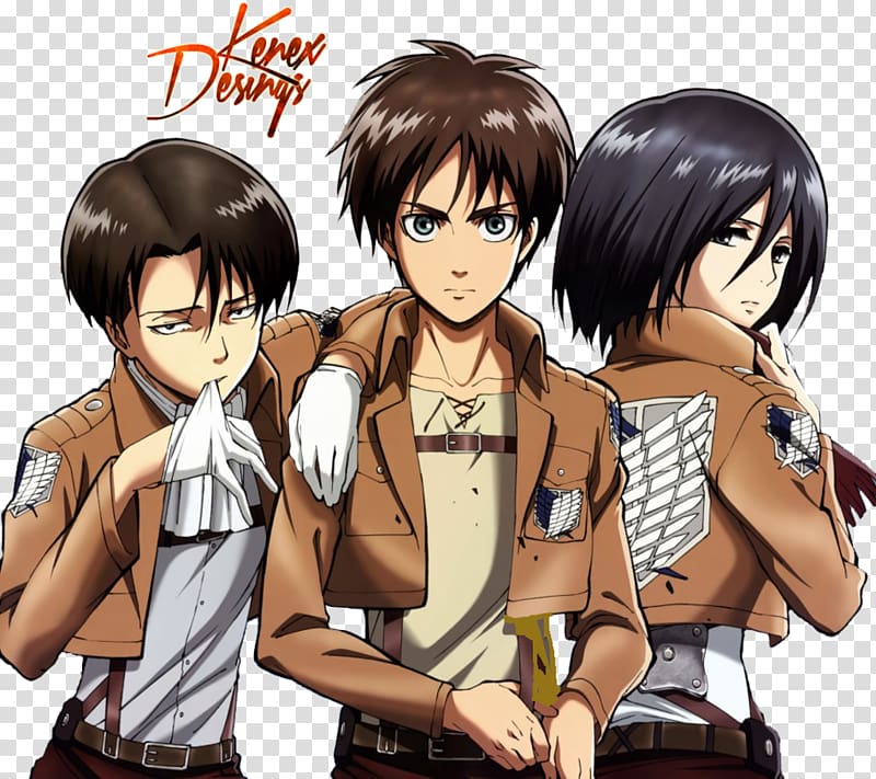 Eren Yeager A.O.T.: Wings Of Freedom Armin Arlert Mikasa Ackerman Attack On  Titan PNG - Free Download