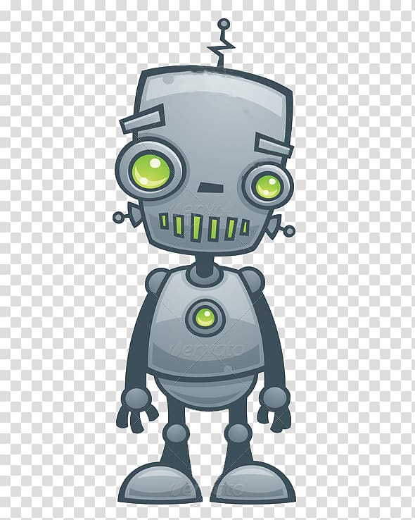 Robby the Robot Sticker, robot transparent background PNG clipart