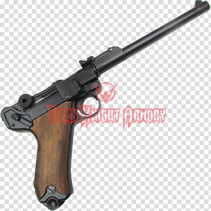 Trigger Luger pistol Firearm Gun barrel Airsoft Guns, Luger Pistol transparent background PNG clipart