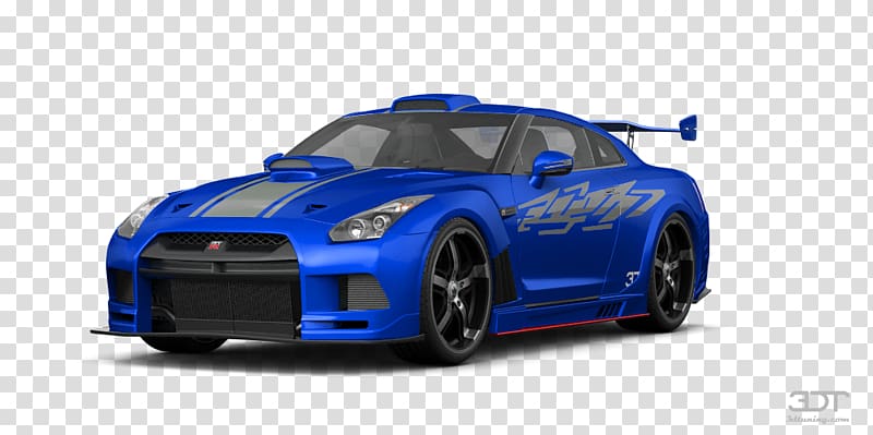 Nissan GT-R Sports car Auto racing Motor vehicle, 2010 Nissan GT-R transparent background PNG clipart