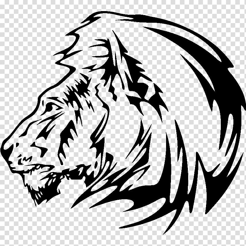 Lionhead Horse Paper Sticker, lion transparent background PNG clipart ...