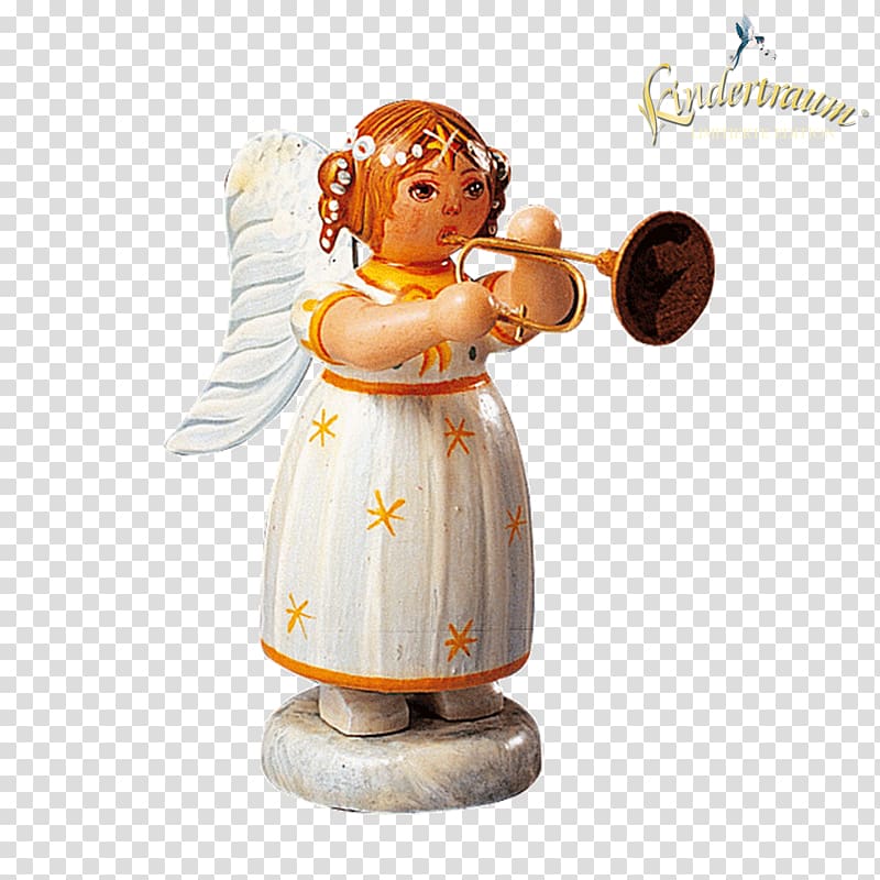 Figurine Angel M, Angel trumpet transparent background PNG clipart