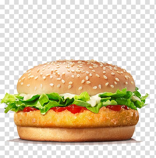 Hamburger Cheeseburger Chicken nugget Burger King, chicken transparent background PNG clipart