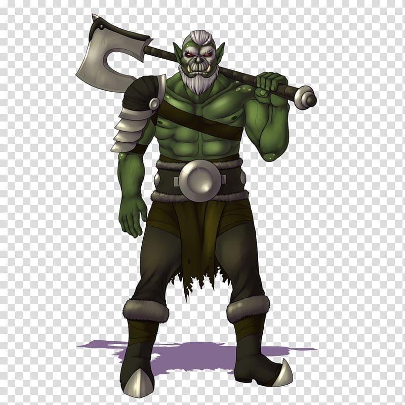 Pathfinder Roleplaying Game Barbarian Orc Paizo Publishing, half orc pathfinder transparent background PNG clipart