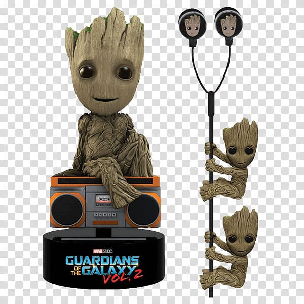 Baby Groot Star-Lord Head Knockers, Guardians of the Galaxy Vol. 2, Groot Figurine SEE... Marvel Cinematic Universe, guardian of the galaxy groot transparent background PNG clipart