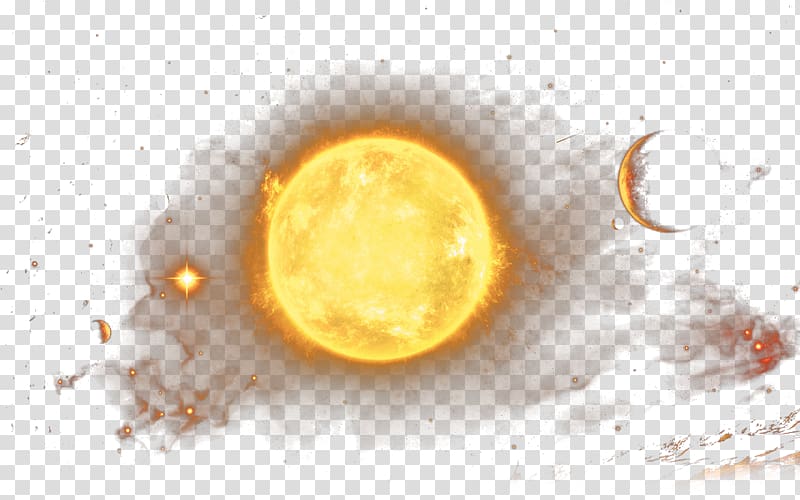 dazzling sun transparent background PNG clipart