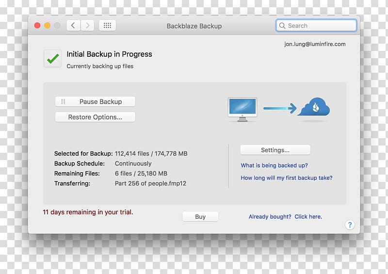 Backblaze Remote backup service Cloud storage SpiderOak, cloud computing transparent background PNG clipart