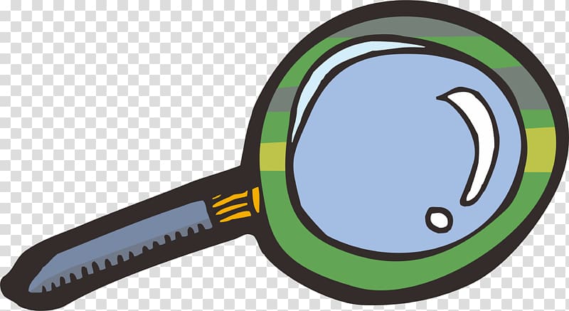 Magnifying glass Adobe Illustrator, Magnifying glass material transparent background PNG clipart