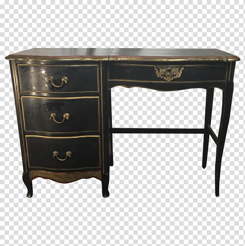 Rolltop desk Table Chest of drawers, hand painted desk transparent background PNG clipart
