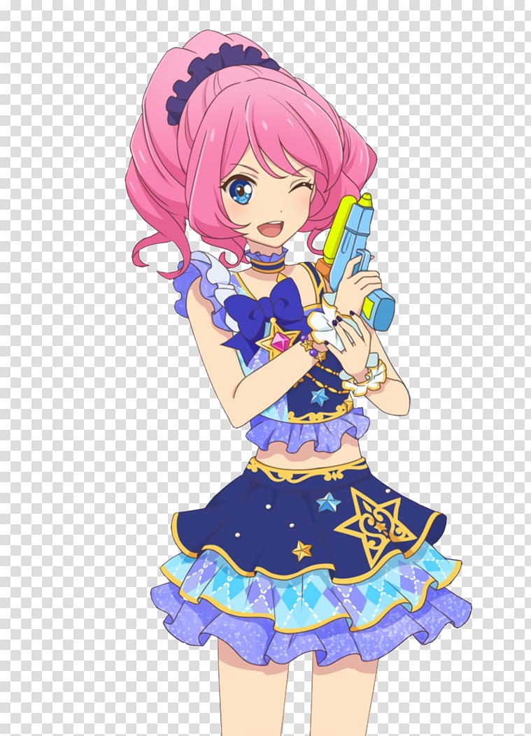 Aikatsu Stars! Aikatsu! Anime Rendering Japanese idol, laura transparent background PNG clipart