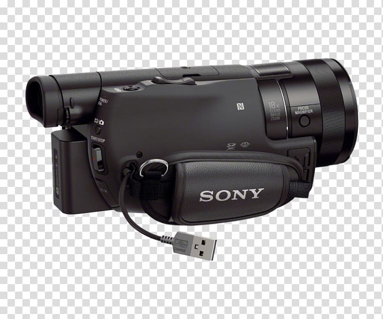 Sony Handycam HDR-CX900 Camcorder Sony Handycam FDR-AX100 Video Cameras, sony transparent background PNG clipart