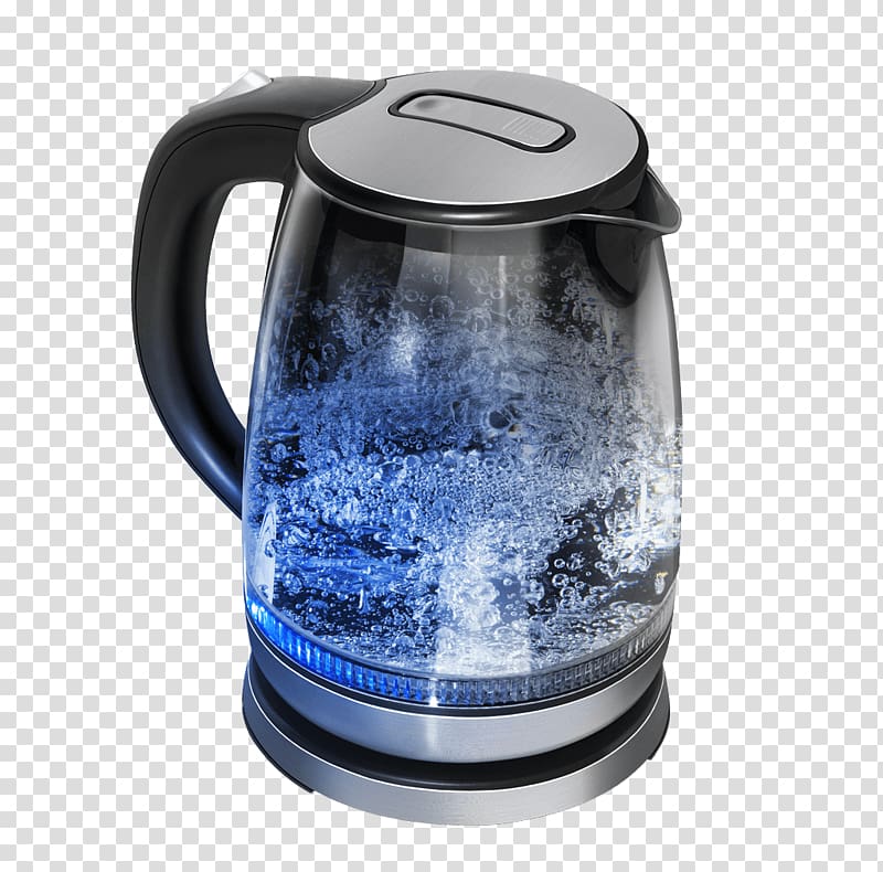 Electric kettle Home appliance Electric water boiler Small appliance, kettle transparent background PNG clipart