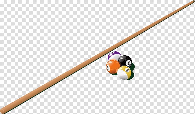 Cue stick Indoor games and sports Billiard ball Billiards, Billiards material transparent background PNG clipart